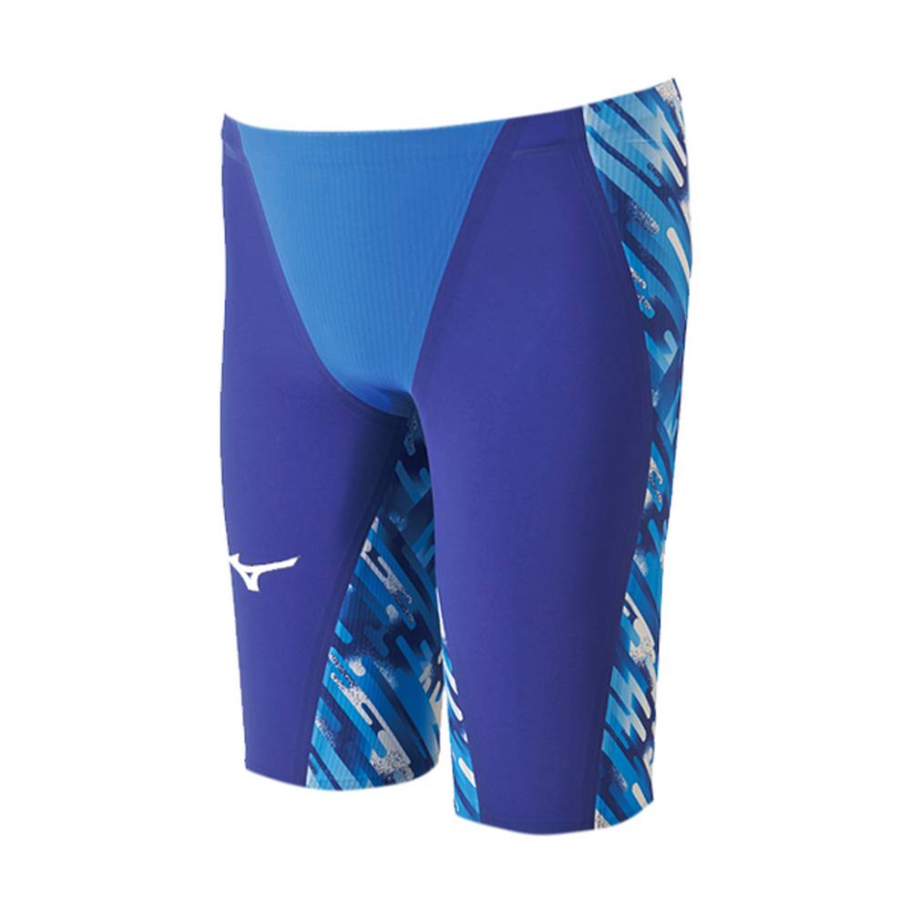 Costumi da bagno Mizuno GX-Sonic III MR Jammer Uomo - Blu Reale/Bianche - 12345-UPKD